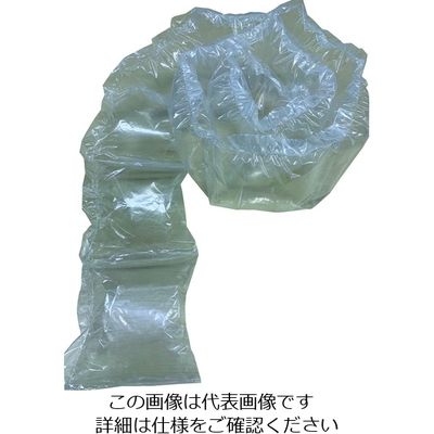 パックウェル オクトパック AIR5用エアー緩衝材フィルム200x200(500m/25μ)バイオ無地 OCT200200525 1巻（直送品）