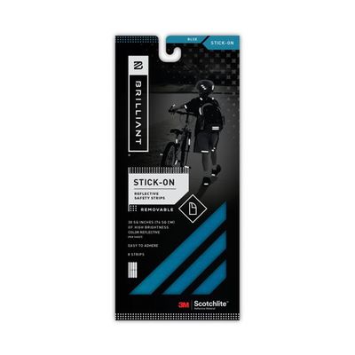 BRILLIANT スティックオン リフレクティブ ブルー BRA5007BLU 1個 65-2324-14（直送品）