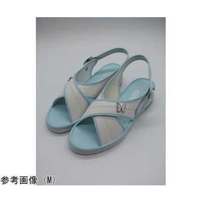 山一 消臭クロスサンダル ブルー LL 7602BLLL 1足 68-0793-32（直送品）