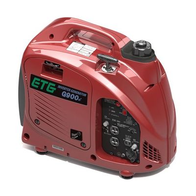 ETG Japan インバーター発電機 リコイルスタート式 900VA G900i 1個 65-2744-79（直送品）