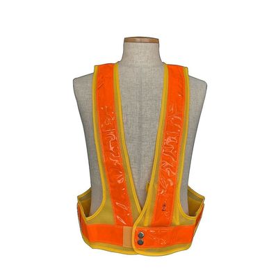 アズワン 前後確認LED反射チョッキ 65-9238-13 1個（直送品）