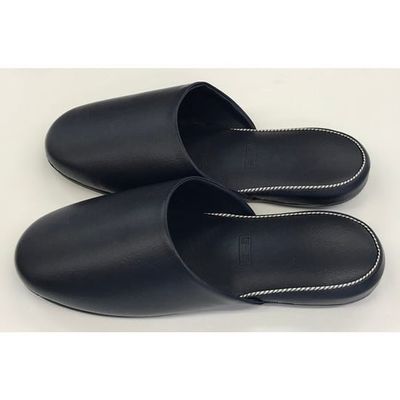 ティティメディカル 抗菌スタンダートスリッパ ネイビー フリー 65-1861-44 1足（直送品）