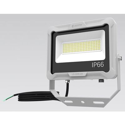 グッド・グッズ LED投光器 50W 7300LM 通気弁付 昼白色 LD50W-ZB 1台 67-6434-06（直送品）