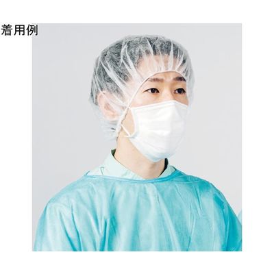 アズワン ソフトキャップ21 ホワイト 100枚×10箱入 67-5170-28 1ケース(1000枚)（直送品）