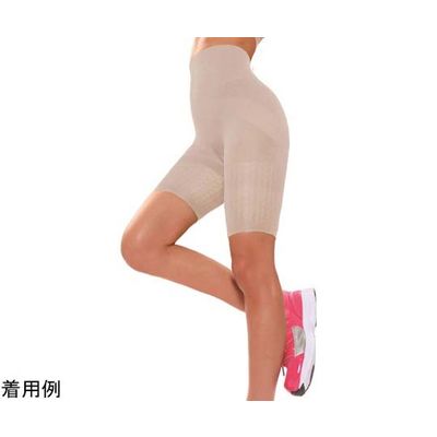 グローバル・ジャパン ゆる圧美腹ガードル(ハーフ)LLー3L ベージュ 67-8031-17 1枚（直送品）