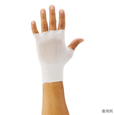 アズワン クリーンインナー手袋 指なし M 1袋(10双入) MX388AS-M 1袋(10双) 4-6800-02（直送品）