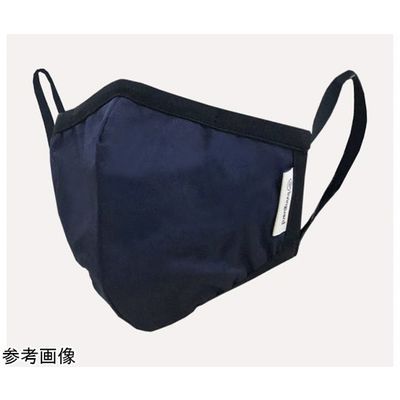 GSIクレオス Livinguard アンチウイルスマスク(ネイビー) 通気口無し M 100枚 GM20-82416N 1箱(100枚)（直送品）