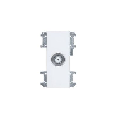 DXアンテナ 2K・4K・8K対応 壁面テレビ端子1端子形 WU72S 1個 63-1852-09（直送品）