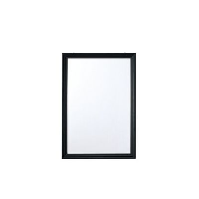 小野シャンブル (木製)広面取木枠ミラー 900×600mm No.347 1台 68-5753-75（直送品）