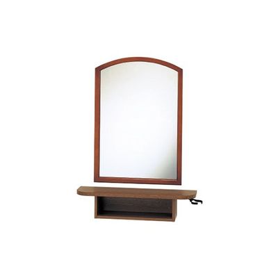 小野シャンブル (木製)木枠ミラー 890×600mm No.356 1台 68-5753-85（直送品）