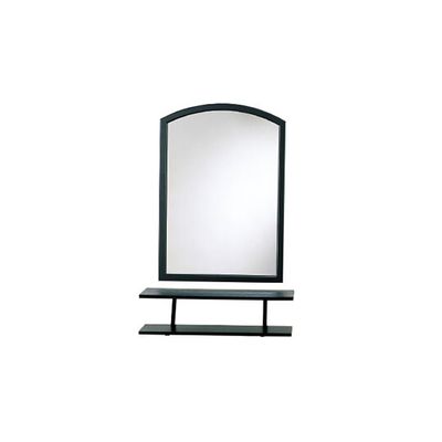 小野シャンブル (木製)木枠ミラー 890×600mm No.358 1台 68-5753-86（直送品）