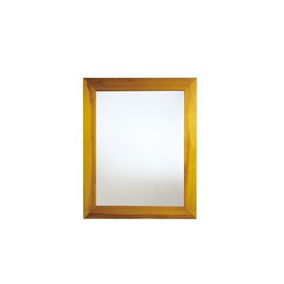 小野シャンブル (木製)木枠ミラー 820×620mm No.365 1台 68-5753-77（直送品）