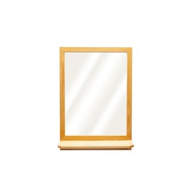 小野シャンブル (木製)木枠ミラー 900×595mm No.368 1台 68-5753-83（直送品）