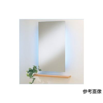 小野シャンブル 照明付ミラー 1200×700×120mm No.712 1台 68-5753-67（直送品）