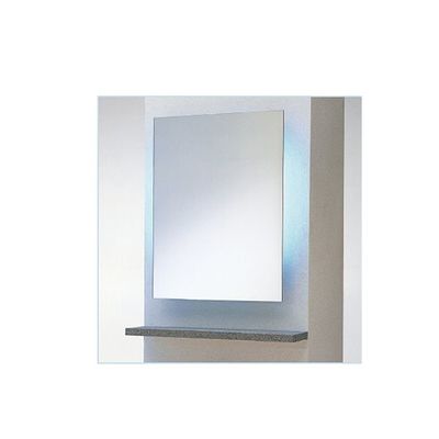 小野シャンブル 照明付ミラー 900×700×120mm No.710 1台 68-5753-65（直送品）