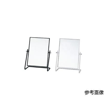 小野シャンブル スタンドミラー 400×320×180mm ブラック CK-1 1台 68-5753-98（直送品）
