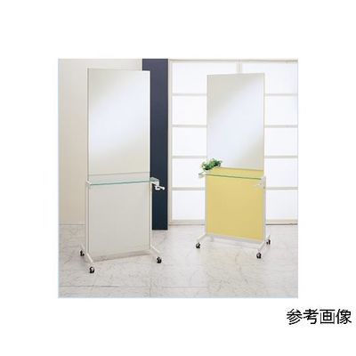 小野シャンブル キャミ片面鏡(ホワイト) 68-5753-54 1台（直送品）