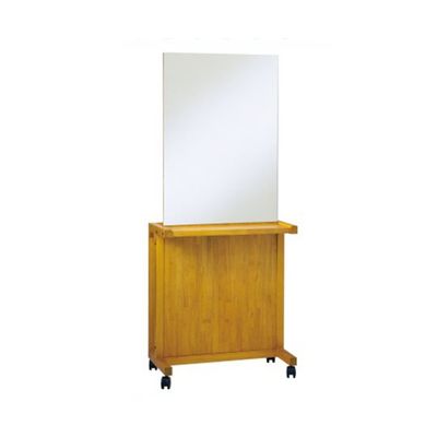 小野シャンブル パレット片面鏡(ナチュラル) 68-5753-39 1台（直送品）