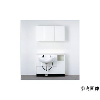 小野シャンブル 上部 タオル収納ケース 600×1100×310mm ホワイト C-85 1台 68-5754-08（直送品）