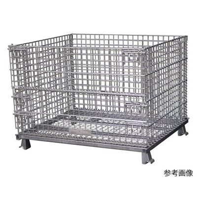 サンキン パレット コイルタイプ 1200×1000×900mm(金網ピッチ50×50mm) 1255SC4 1台 62-8141-93（直送品）
