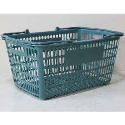 大和産業 買い物かご ブルーグリーン 5個入 SL-20 1セット(5個) 65-5552-65（直送品）