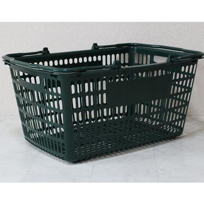 大和産業 買い物かご エバーグリーン 5個入 SL-20 1セット(5個) 65-5552-66（直送品）