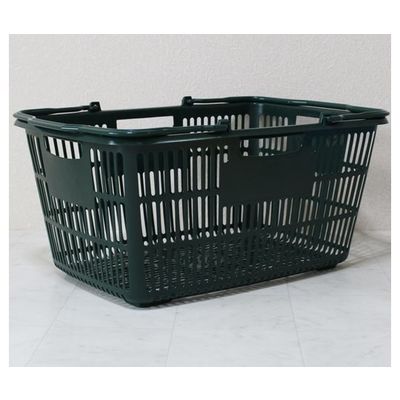 大和産業 買い物かご エバーグリーン 5個入 SB-33 1セット(5個) 65-5552-76（直送品）