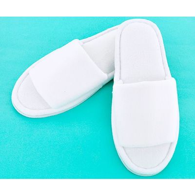 トータス スリッパ Tー4EX 白 1箱(70足入) 041EXW 1箱(70足) 63-7051-41（直送品）