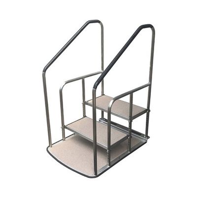 キシ・エンジニアリング ステンレスすいすい手すり 2段 KT21 SUS 1台 65-2779-72（直送品）