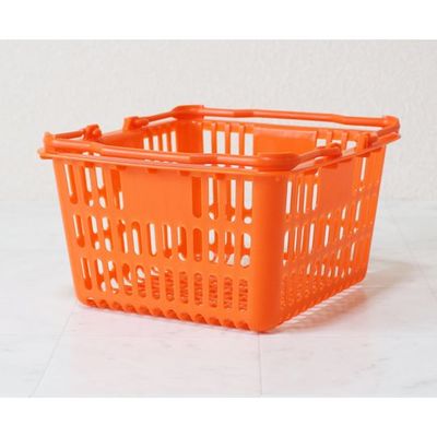 大和産業 買い物かご オレンジ 5個入 SL-1 1セット(5個) 65-5552-28（直送品）