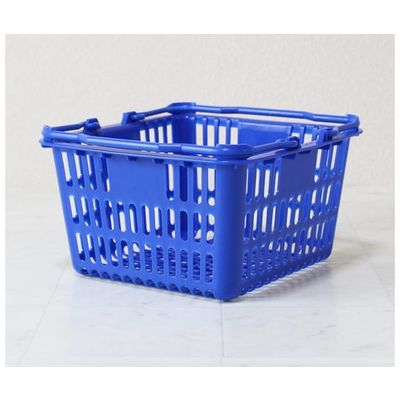 大和産業 買い物かご ロイヤルブルー 5個入 SL-1 1セット(5個) 65-5552-29（直送品）
