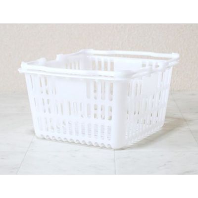 大和産業 買い物かご ナチュラル 5個入 SL-1 1セット(5個) 65-5552-31（直送品）