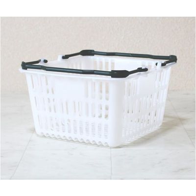 大和産業 買い物かご ナチュラル把手エバーグリーン 5個入 SL-1 1セット(5個) 65-5552-37（直送品）