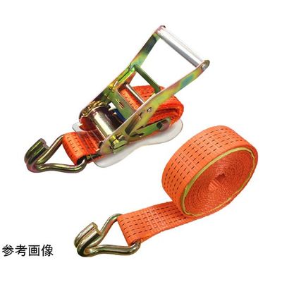 アズワン ラッシングベルト フックタイプ 固定側:1m 巻側:6m 67-2186-97 1本（直送品）