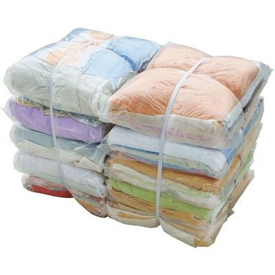 小野商事 タオルウエス リサイクル生地 2kg×10袋(20kg) TW8630 1ケース 67-5204-04（直送品）