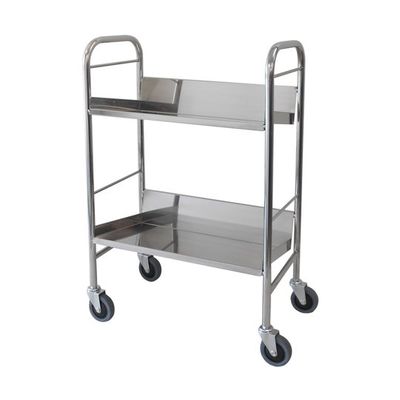 スギモト産業 カルテワゴン(ブックワゴン) ステンレス製 W650×D360×H970mm 完成品 OD-32D 1台 67-7083-64（直送品）