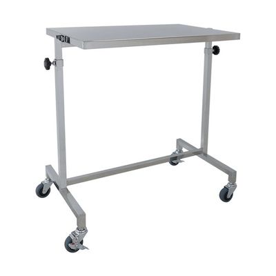 スギモト産業 昇降式消毒盤台(天板フラット) ステンレス製 W750×D500×H800~1200mm 完成品 OP-45F 1台（直送品）