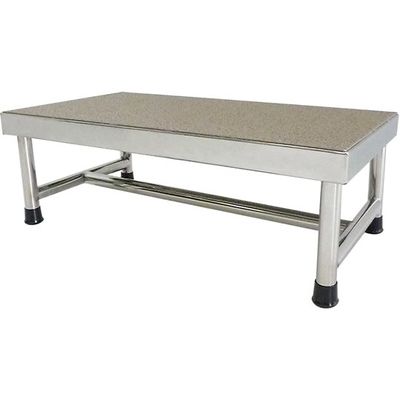 スギモト産業 一段踏台 ステンレス製 W580×D300×H200mm 完成品 OP-101 1台 67-7083-73（直送品）