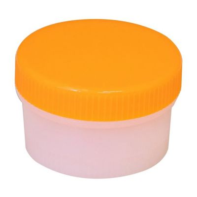 アズワン モレナイ軟膏容器 Eー24 オレンジ 100個入 67-9230-79 1箱(100個)（直送品）