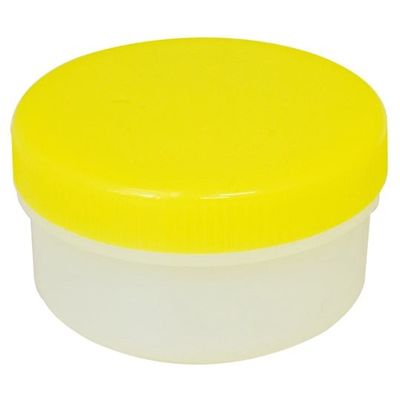 アズワン モレナイ軟膏容器 Eー53 黄 50個入 67-9230-93 1箱(50個)（直送品）