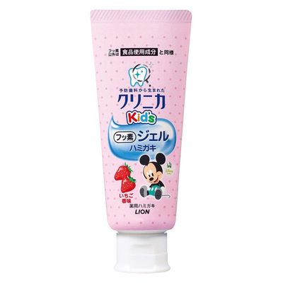 ライオン クリニカKid’sジェルハミガキ いちご 0000049795240 1個(60G)（直送品）