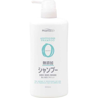 熊野油脂 ファーマアクト 無添加シャンプー 4513574007277 1個(600ML)（直送品）