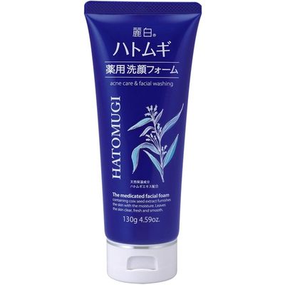 熊野油脂 麗白 ハトムギ 薬用洗顔フォーム 4513574031302 1個(130G)（直送品）