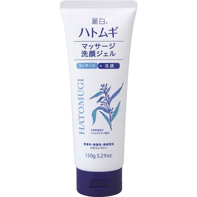 熊野油脂 麗白 ハトムギ マッサージ洗顔ジェル 4513574037120 1個(150G)（直送品）