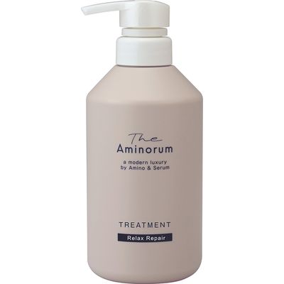 熊野油脂 The Aminorum【ジ アミノラム】 TREATMENT 本体 4513574036864 1個(400ML)（直送品）