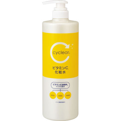 熊野油脂 ｃｙｃｌｅａｒ　ビタミンＣ　化粧水　大容量　１０００ｍｌ 4513574041868 1個(1000ML)（直送品）