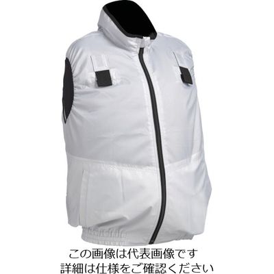 リンクサス COOLING BLASTハーネスベストタイプ シルバー M LX-6700WHVS-M 1着 232-1406（直送品）