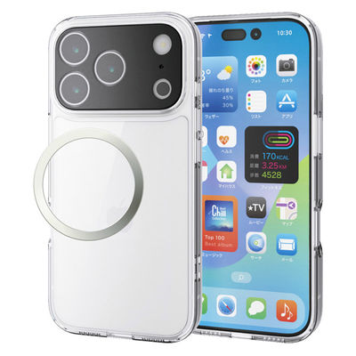 iPhone17 Pro ケース ハイブリッド カメラレンズ搭載 極限保護 クリア PM-A25CHVCKKPCR エレコム 1個（直送品）