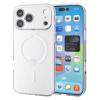 iPhone17 Pro Max ケース ソフト MAGKEEP 極限保護 クリア PM-A25DUCTKMGCR エレコム 1個（直送品）