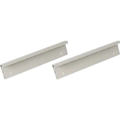 トラスコ中山 TRUSCO TUG200型軽中量棚用 下段開放用側当たりD600セット 2本入 TUG200-SBGL2 1セット(2本)（直送品）